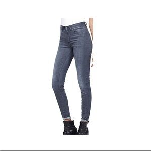 G-Star Dark Gray shape high Super Skinny Jeans super stretch, multiple sizes.